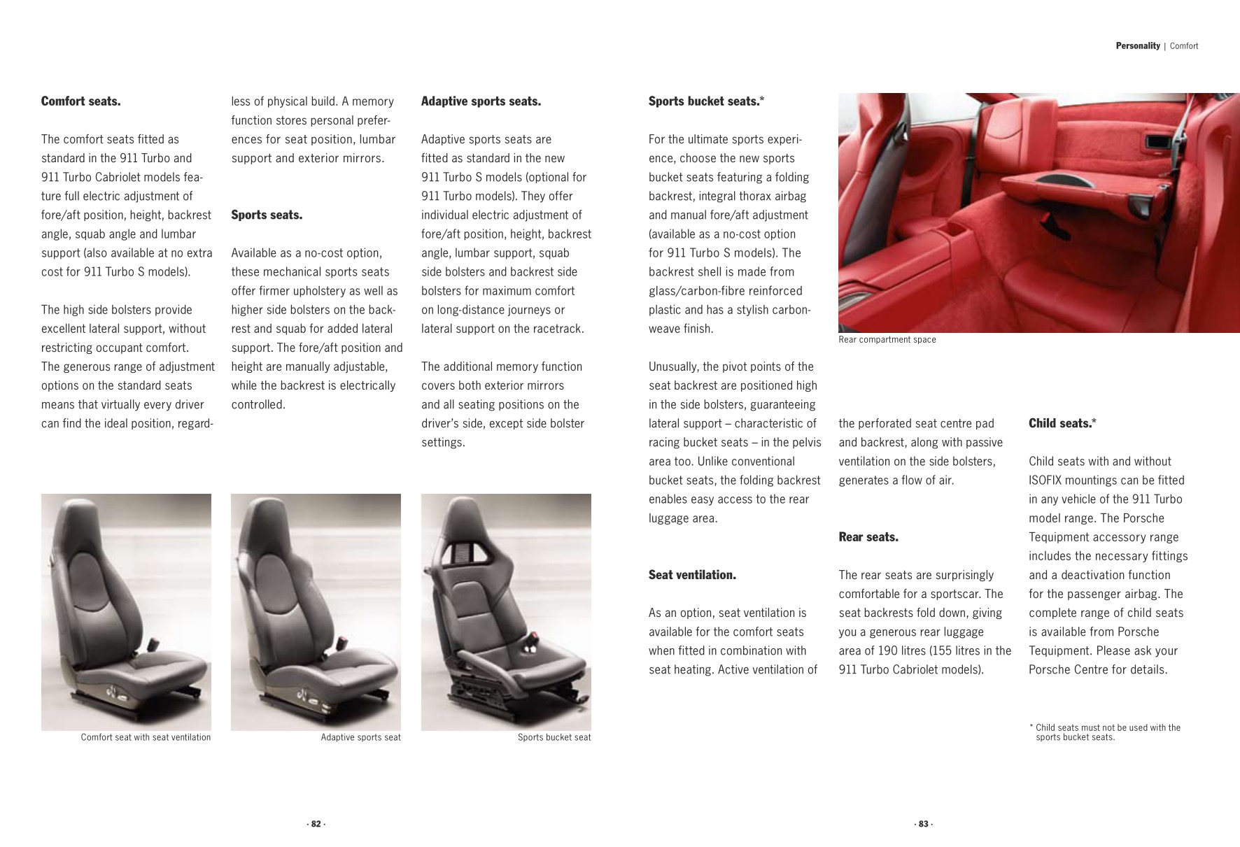 2010 Porsche 911 Turbo Brochure Page 52